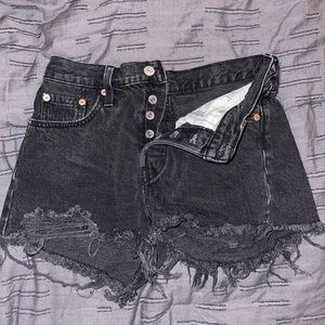 Black Levi Shorts